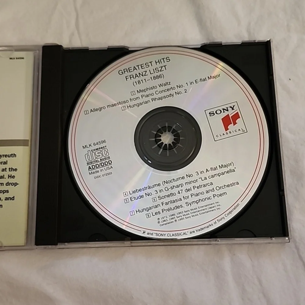 Liszt‎ Greatest Hits